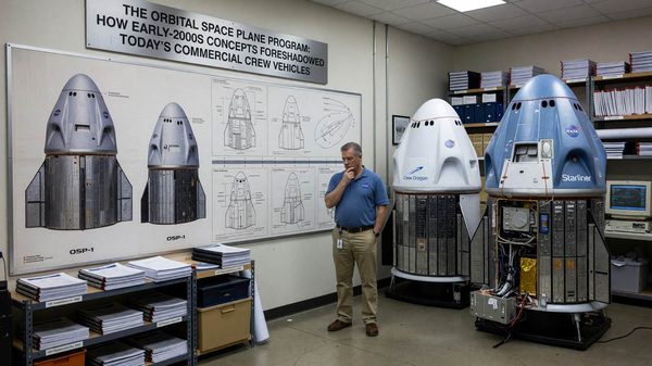 The Orbital Space Plane Program: How Early-2000s Concepts Foreshadowed Today's Commercial Crew Vehicles